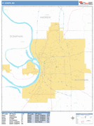 St. Joseph Digital Map Basic Style